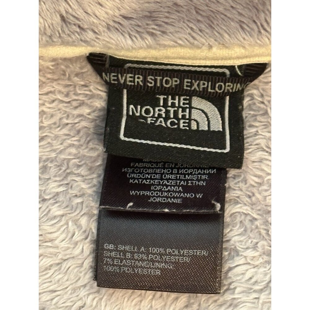 The North Face Women’s Size L Gray Soft Fleece Zip Up Jacket - Picture 12 of 16
